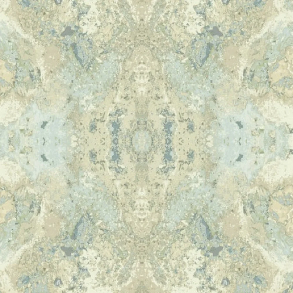 New Candice Olson x York Anthropologie Inner Beauty Spa Blue Gray Peel / Stick
